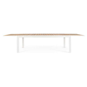 Mesa extensible Belmar  220-340X100 blanco YK11