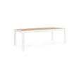 Mesa extensible Belmar  220-340X100 blanco YK11