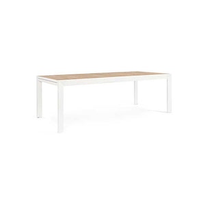 Mesa extensible Belmar  220-340X100 blanco YK11