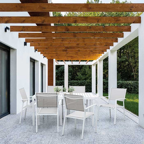 Mesa Hilde 130X68 blanco LD30