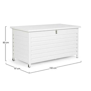 Baúl para COJ con ruedas Atlantic Blanco YK11 L
