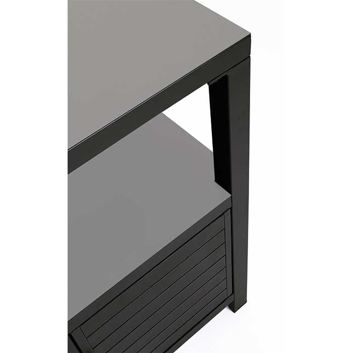 Mueble exterior 2P-2B Atlantic antracita YK13