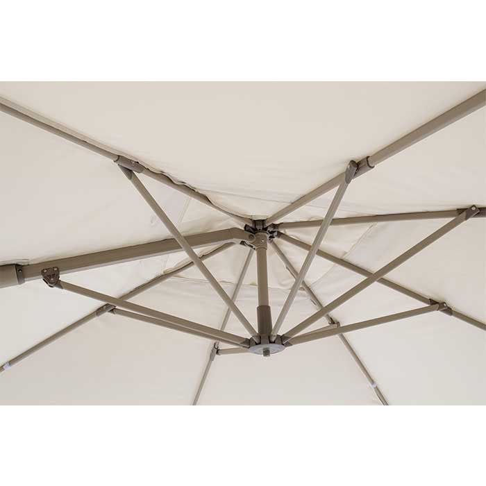 Sombrilla brazo Saragozza  3X3 beige T