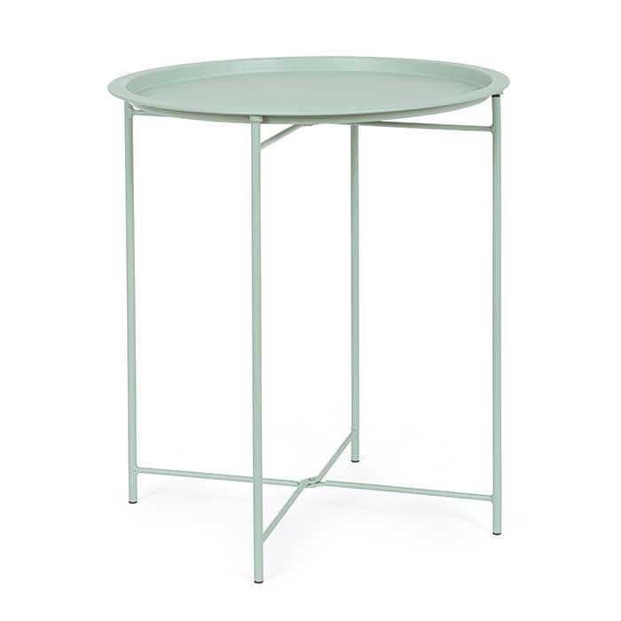 Mesa de apoio com tabuleiro Wissant D46, tiffany
