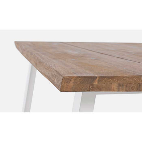 Mesa Oslo blanco-natural 160X90 - FSC