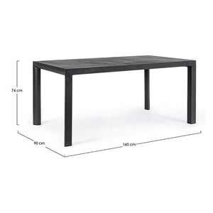 Mesa Mason 160X90 antracita JX55