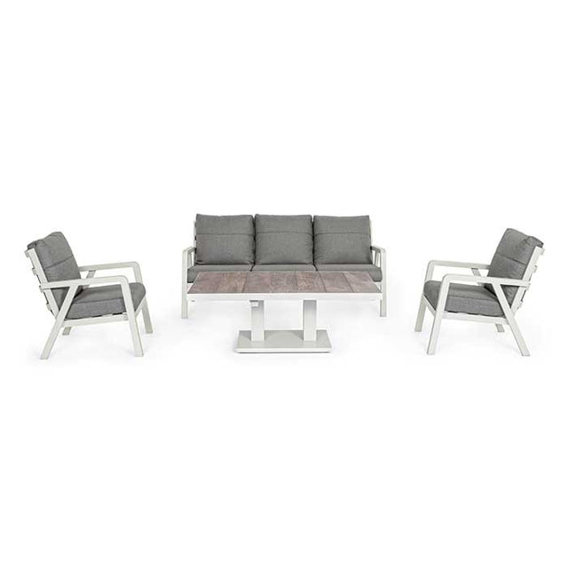 Conjunto Truman lunar sofá + 2 butacas + mesa