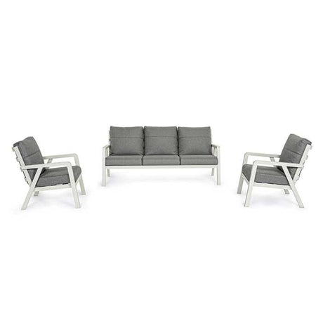 Conjunto Truman lunar sofá + 2 butacas + mesa