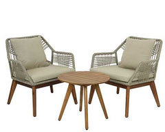 Conjunto salon Sevilla PP cuerda color arena