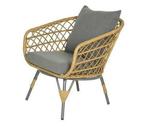 Conjunto Sintra mimbre 2 sillones + mesa baja