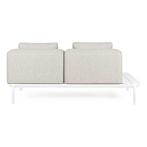 Conjunto lounge Matrix blanco 3 sofás + mesa
