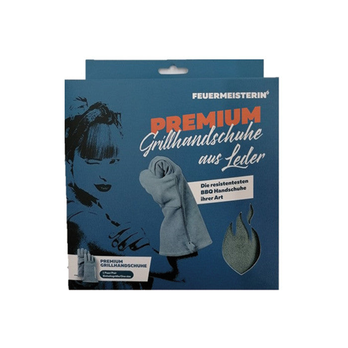 Luva Feuermeister "Pretty As Hell", azul