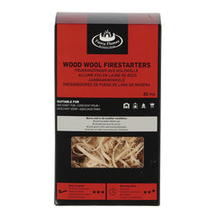Bolas de encendido rápido de lana de madera - 32 unidades
