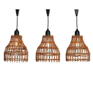 Guirnalda de luces LED para jardín, estilo natural, 200 cm, luz cálida