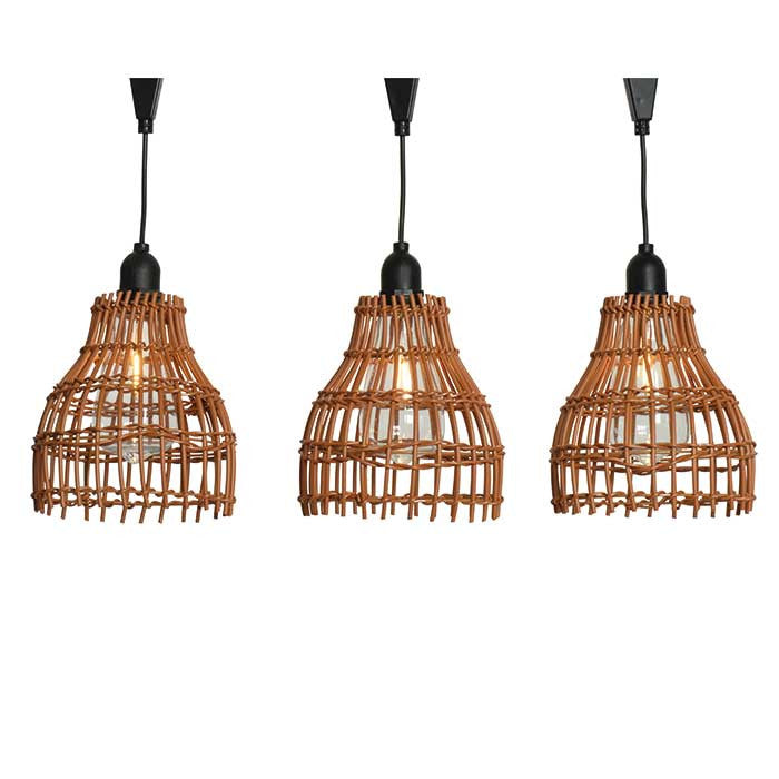 Guirnalda de luces LED para jardín, estilo natural, 200 cm, luz cálida