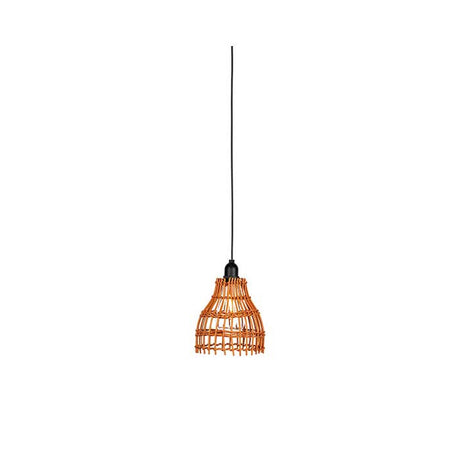 Lámpara LED colgante para jardín, estilo natural, luz cálida