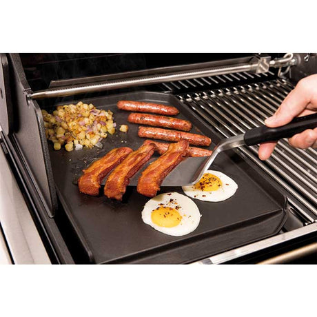 Plancha hierro fundido borde alto