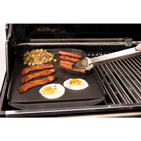 Plancha hierro fundido borde alto