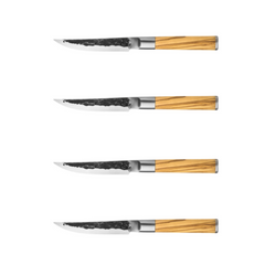Cuchillos para bistec Forged Olive - juego de 4
