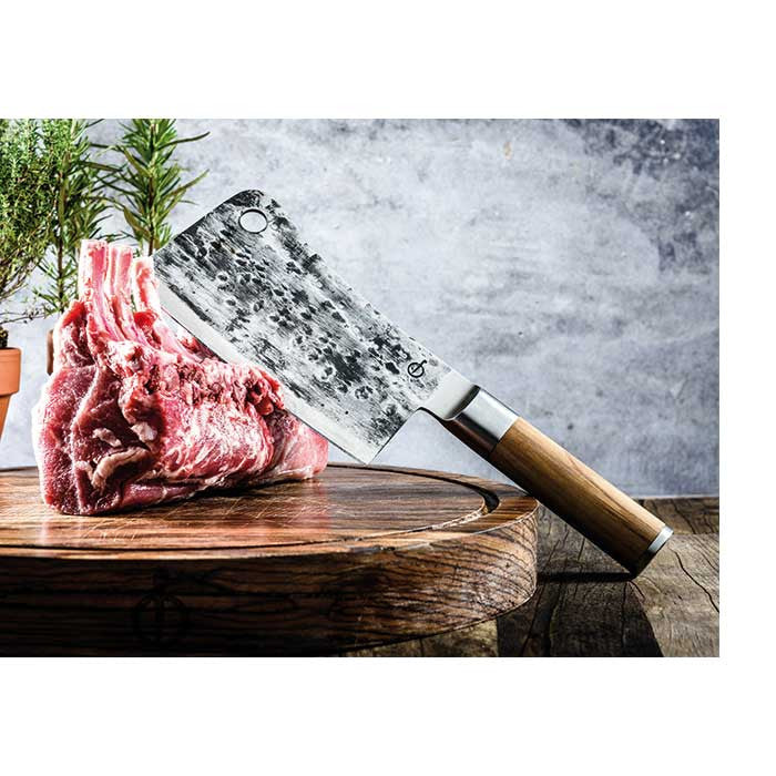 Cuchillo hacha Forged Olive