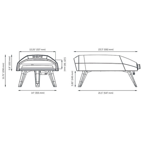 Horno de Pizza Gas Ooni Koda 16
