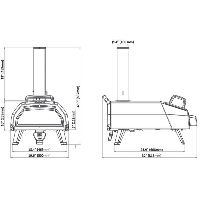 Horno Pizza Multi-Fuel Ooni Karu 16