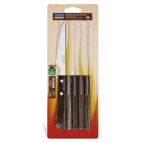 Juego de cuchillos para asado 6 piezas