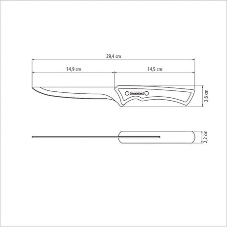 Cuchillo para deshuesar Churrasco