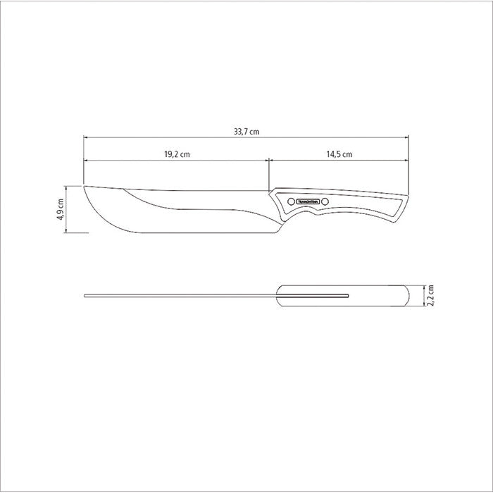 Cuchillo para carne Churrasco