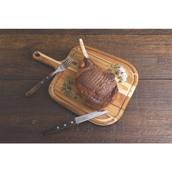Tabla asado  con mango  40X27X1,8