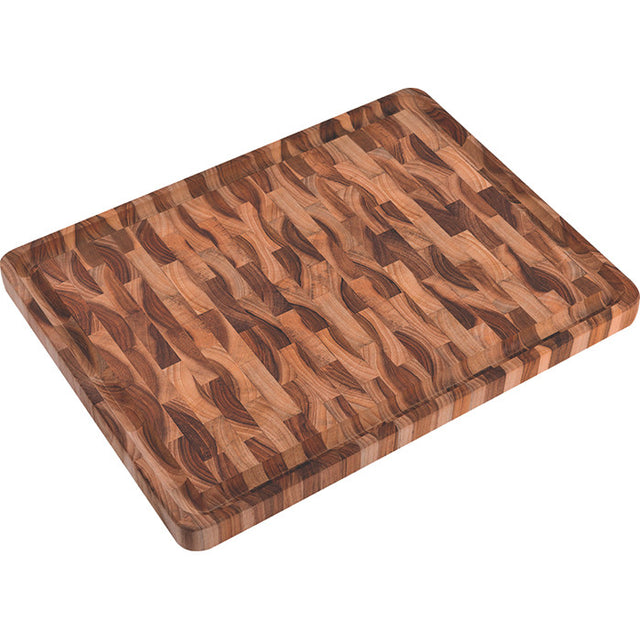 Tabla End Grain 45X34X3 Teca aceite