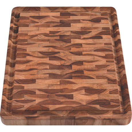Tabla End Grain 45X34X3 Teca aceite