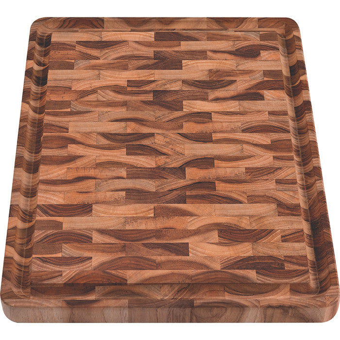 Tabla End Grain 45X34X3 Teca aceite
