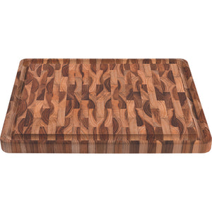 Tabla End Grain 45X34X3 Teca aceite
