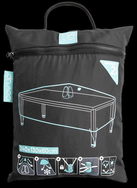 Funda mesa rectangular  XL 240x130x60 cm