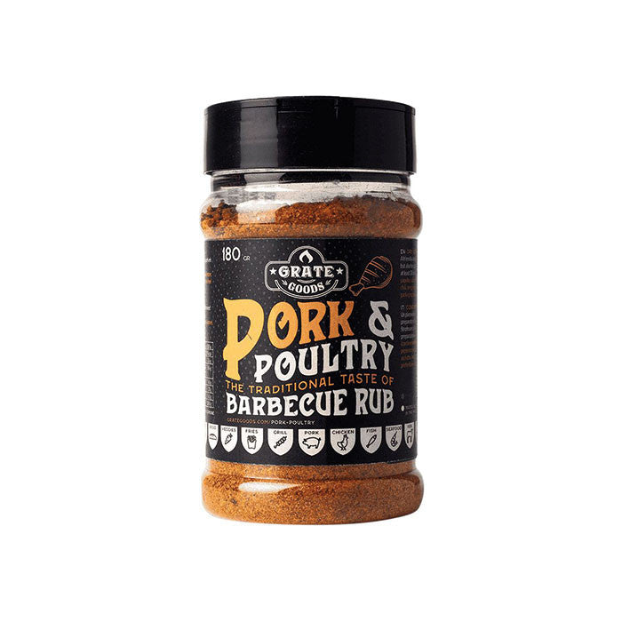 Sazonador BBQ Grate Goods Cerdo & Aves 180 g
