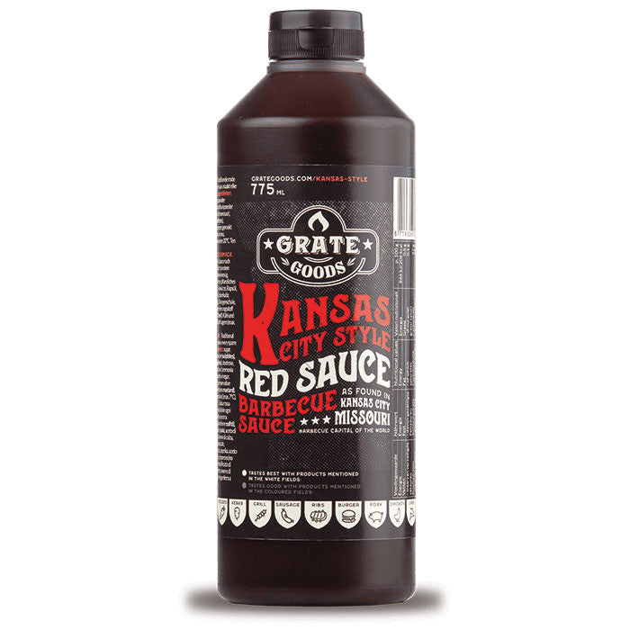 Salsa BBQ Grate Goods Kansas City Style Red 775 ml
