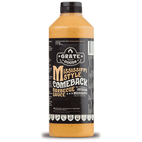 Comeback Mississippi BBQ Sauce 775ML