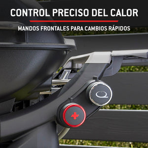 Churrasqueira a gás Weber Q 3200N+ com carrinho premium