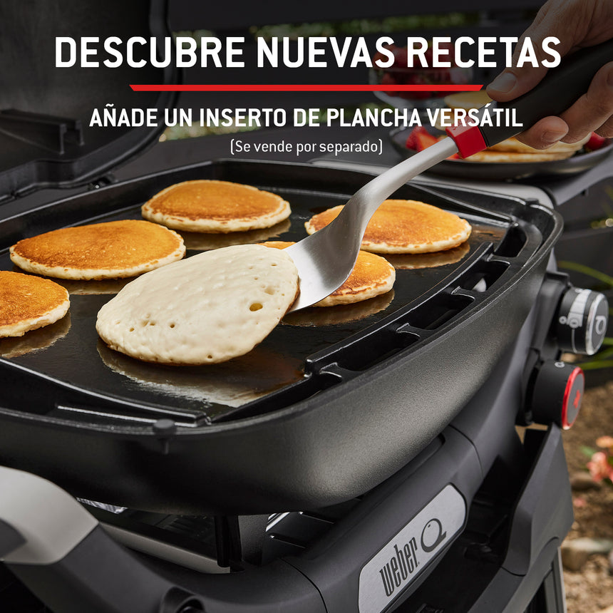 Churrasqueira a gás Weber Q 3200N+ com carrinho premium