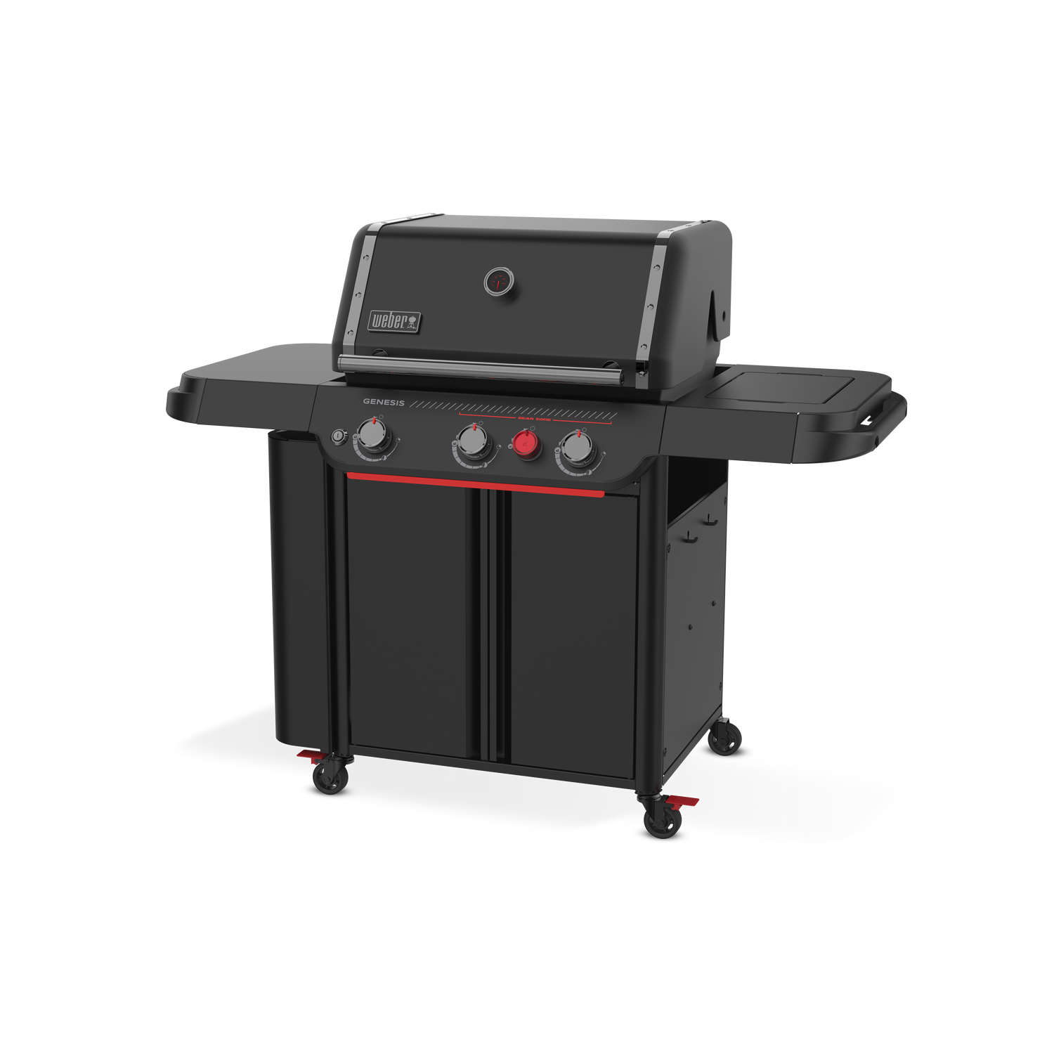 Barbacoa de gas Weber Genesis E-330WR Stealth + asador