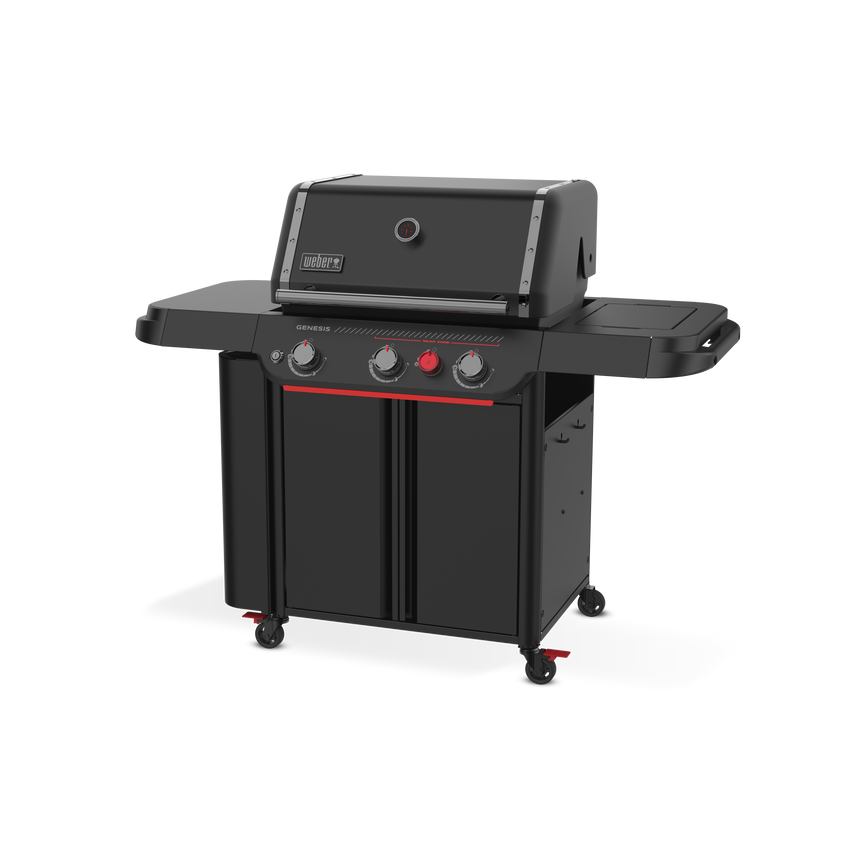 Barbacoa de gas Weber Genesis E-330WR Stealth + asador