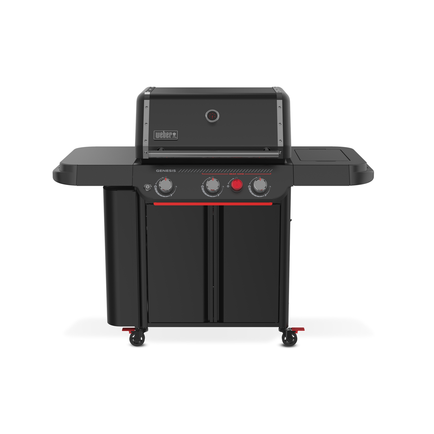 Barbacoa de gas Weber Genesis E-330WR Stealth + asador