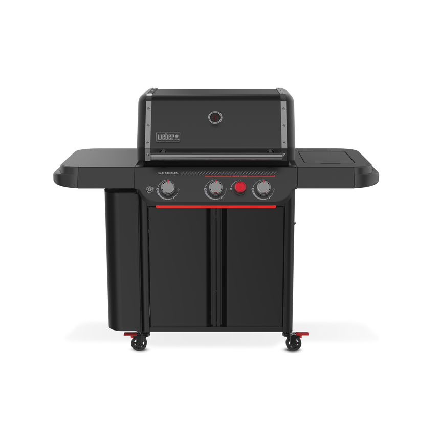 Barbacoa de gas Weber Genesis E-330WR Stealth + asador