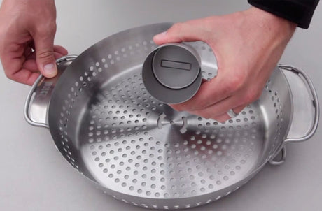 Soporte de cocción para pollo gourmet BBQ System
