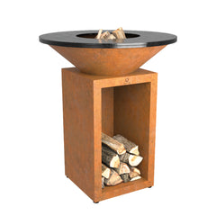 Barbacoa OFYR Classic Storage Corten Ø100