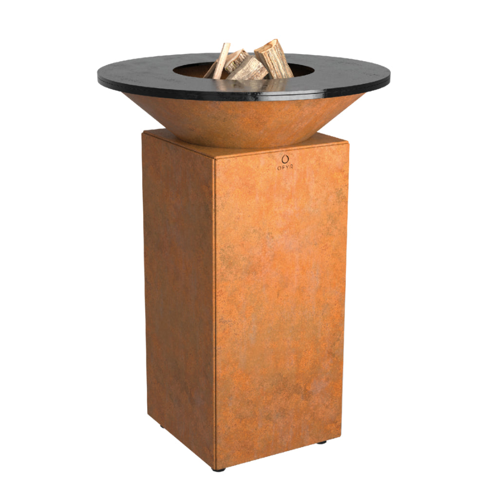 Barbacoa de leña OFYR 75 Corten