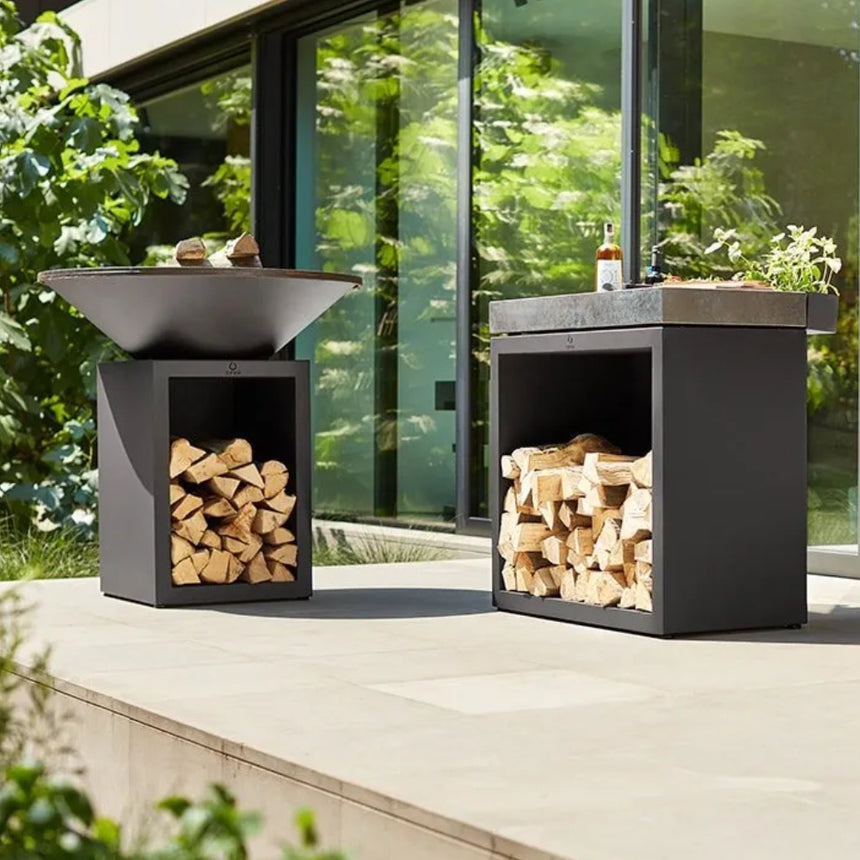 OFYR Classic Storage Black Ø85 barbecue