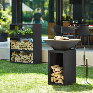 OFYR Classic Storage Black Ø85 barbecue