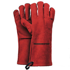 Guantes de piel rojos Feuermeister - Talla única